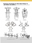 Hardware and fittings for ultra high voltage